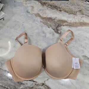 Auden Nude Demi Coverage Lined T-Shirt Bra | New With Tags | 44DDD